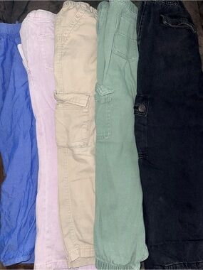 Girls pants 6/7 (5 pairs for $25)
